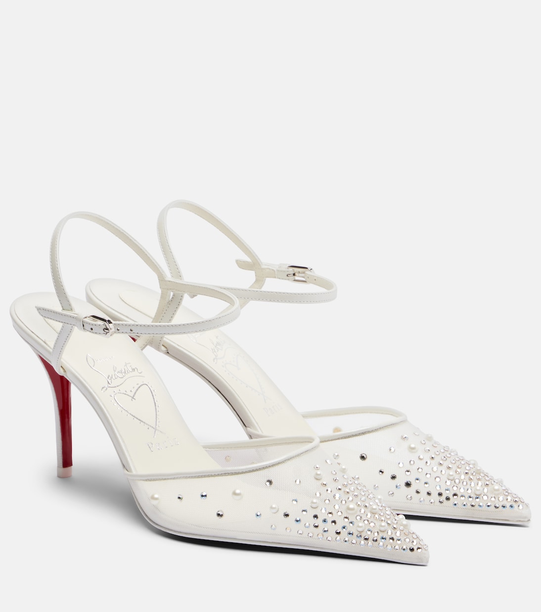 Miss Z embellished slingback pumps | Christian Louboutin
