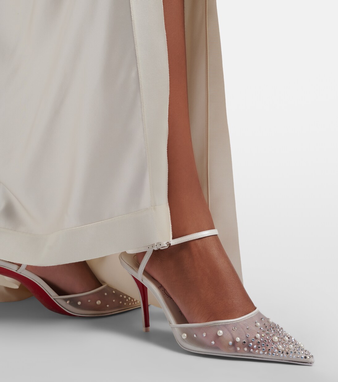 Miss Z embellished slingback pumps | Christian Louboutin