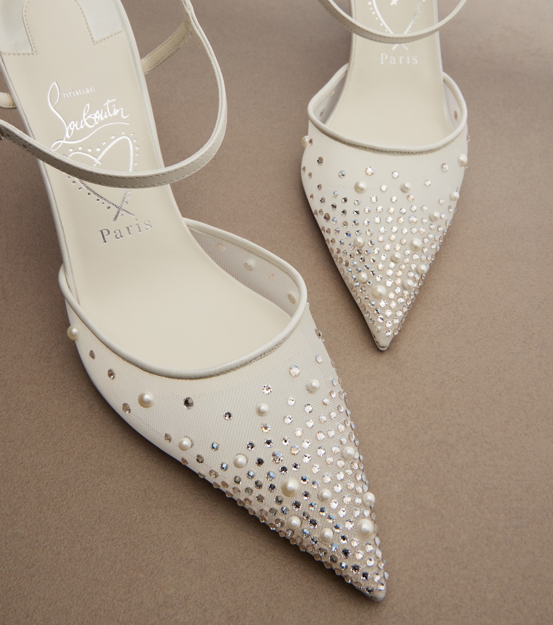 Miss Z embellished slingback pumps | Christian Louboutin