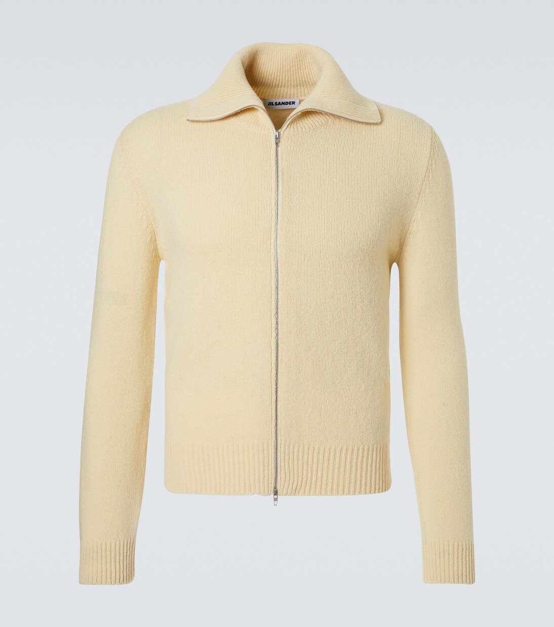 Wool-blend zip-up sweater | Jil Sander
