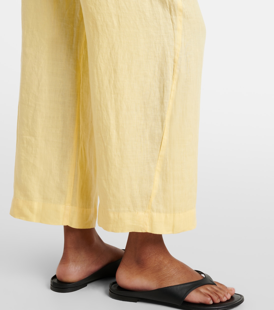 Pantalon ample Lola en lin | Velvet