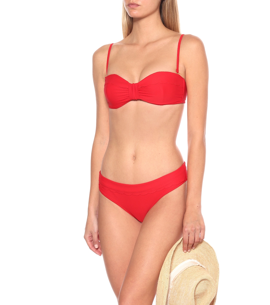 Pampelonne bandeau bikini top | Heidi Klein