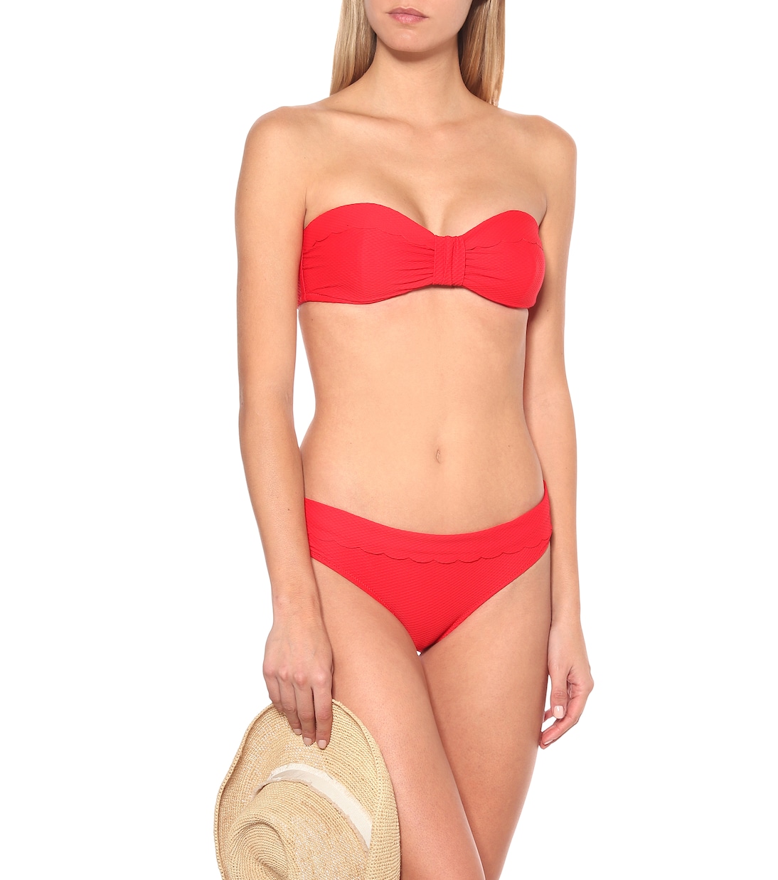 Pampelonne bandeau bikini top | Heidi Klein