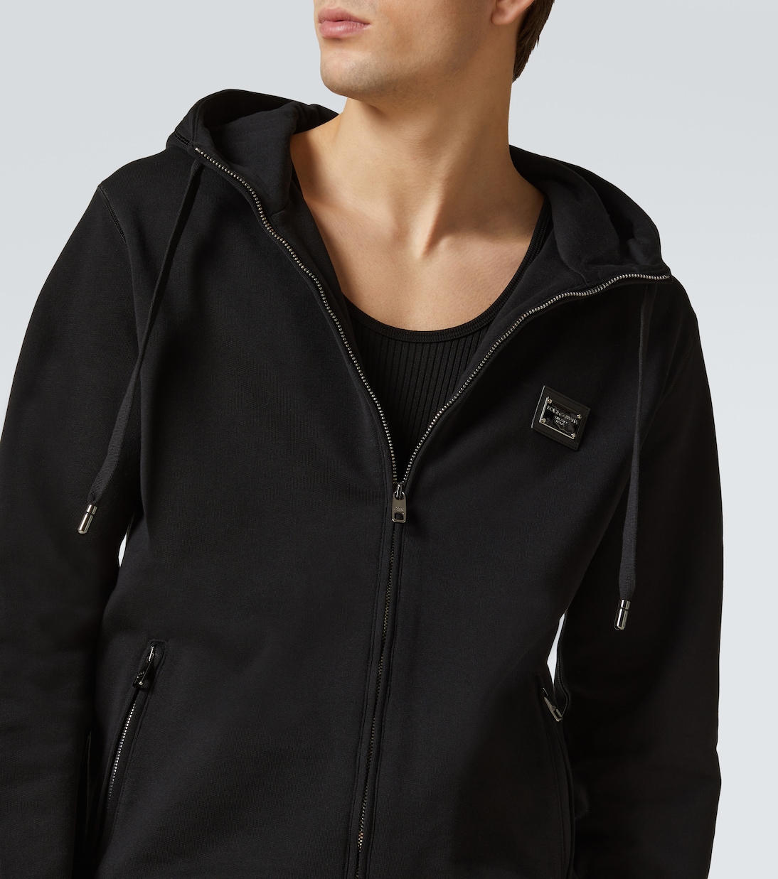 Sudadera con cremallera con capucha | Dolce&Gabbana