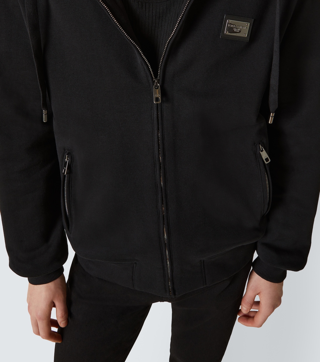 Sudadera con cremallera con capucha | Dolce&Gabbana
