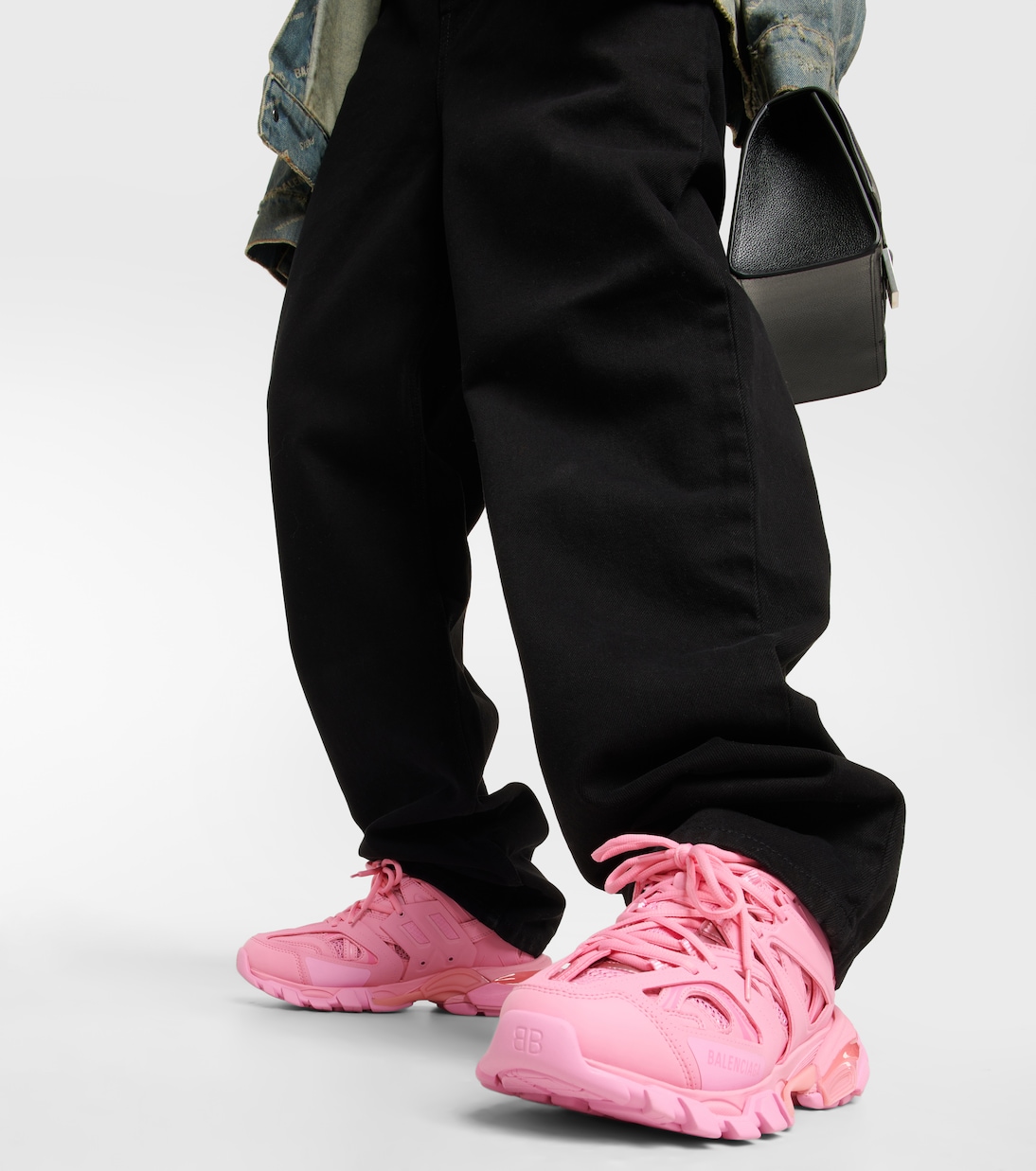 Sneakers Track in Rosa Balenciaga Mytheresa