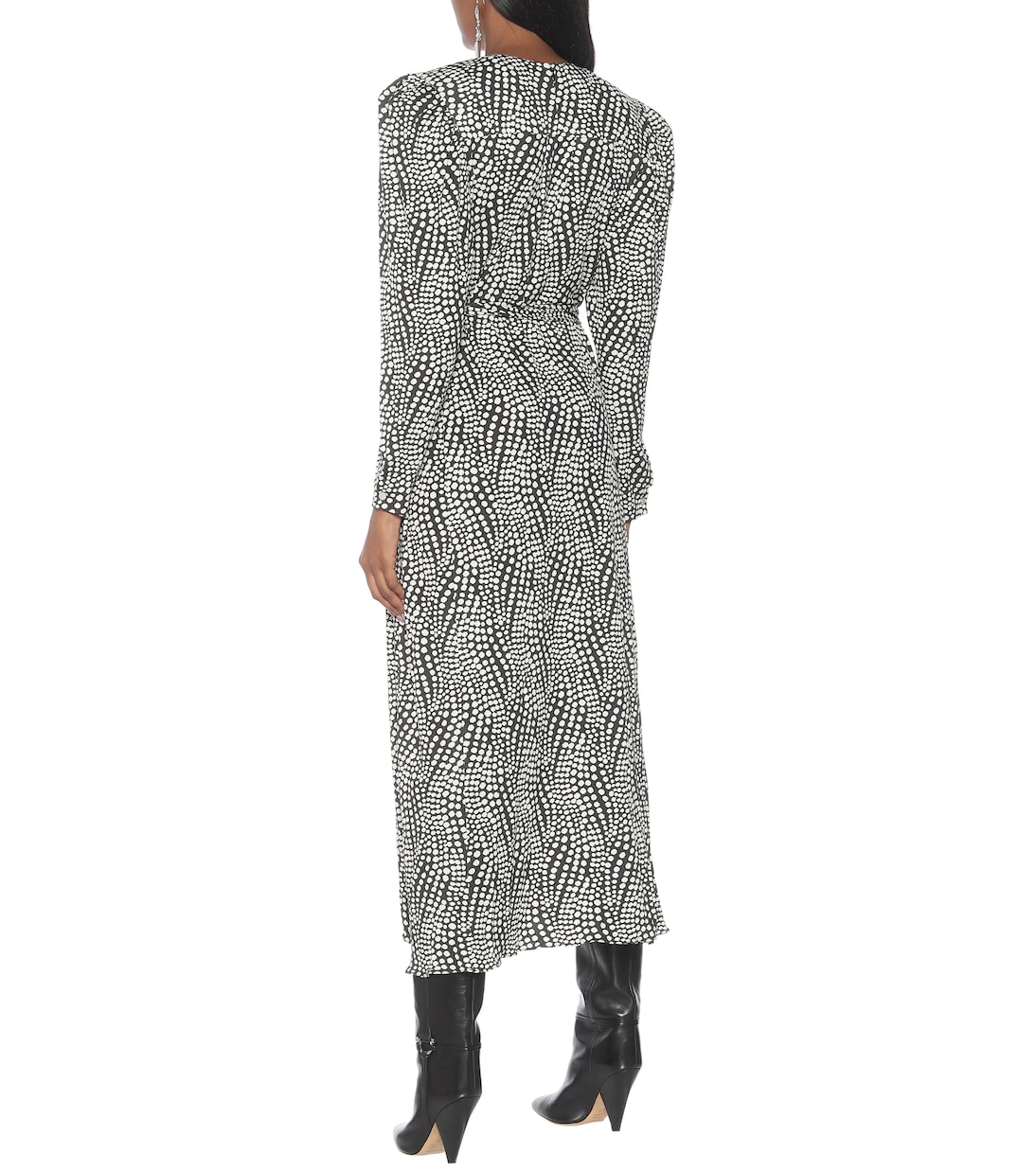 Vestido midi Telenda con lunares | Isabel Marant