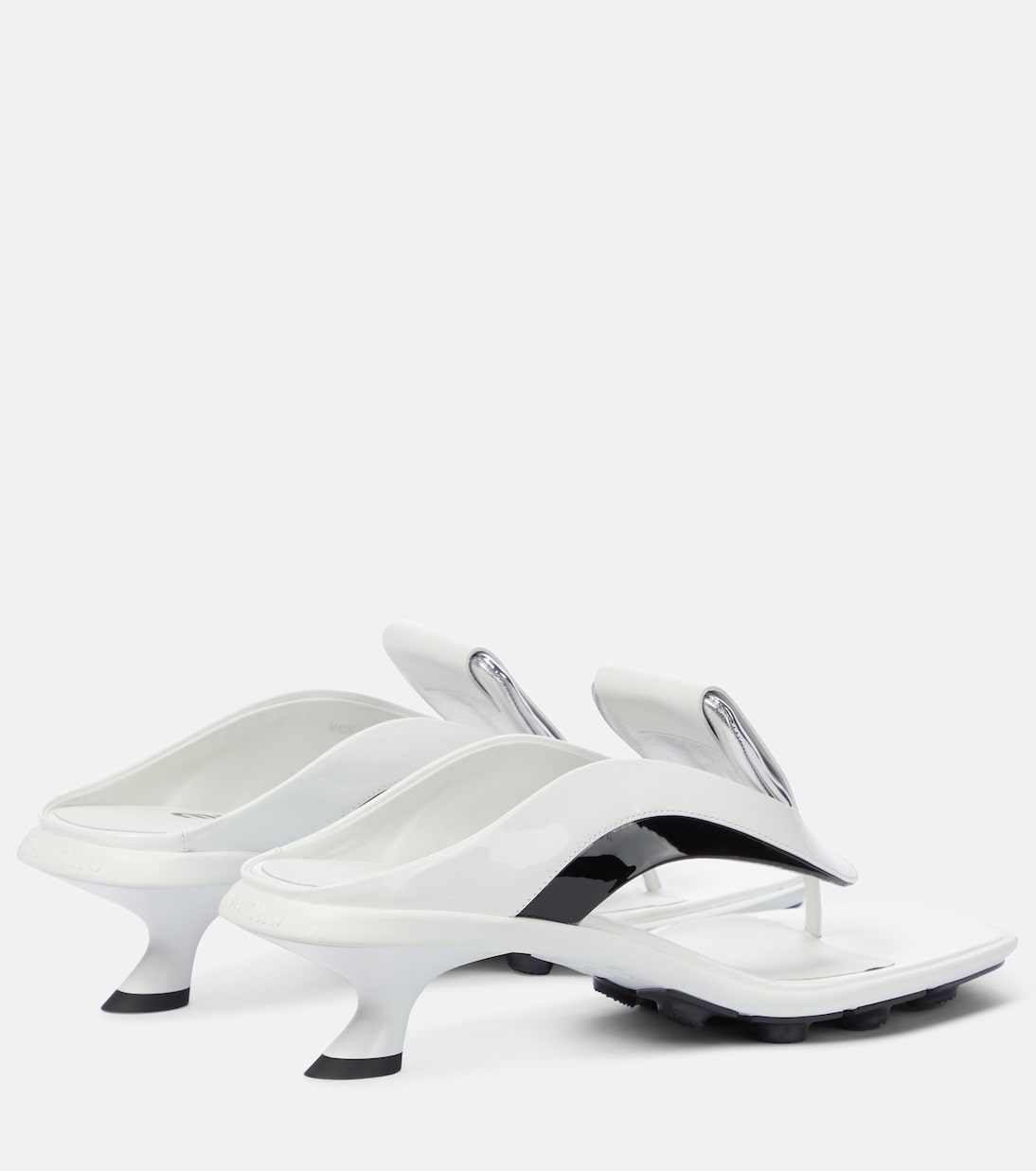 Sandalen aus Leder | Miu Miu