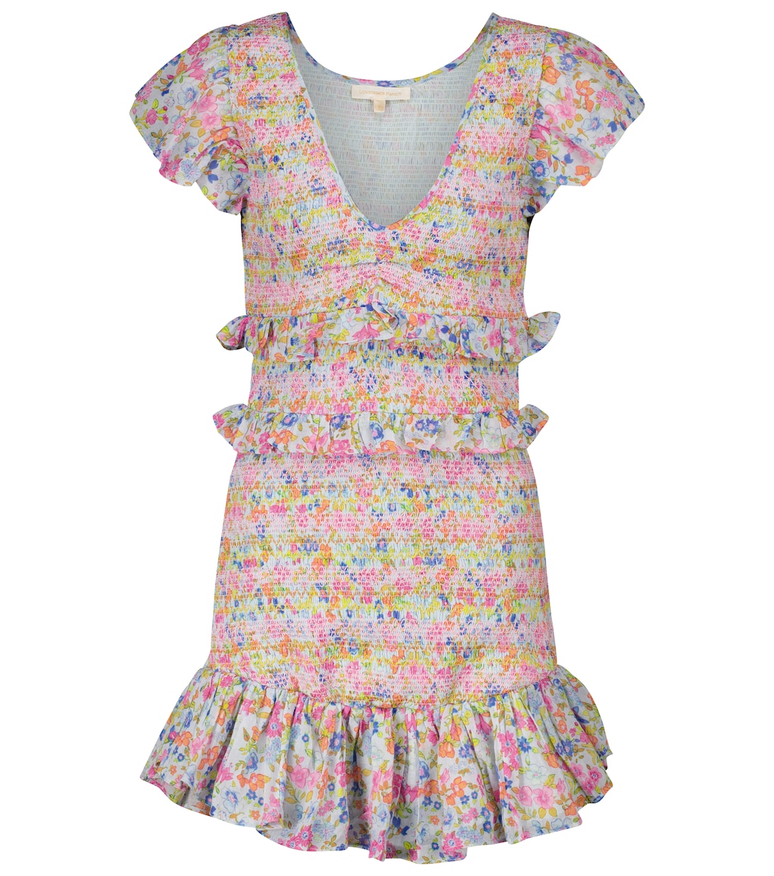 Sonora floral cotton minidress | LoveShackFancy