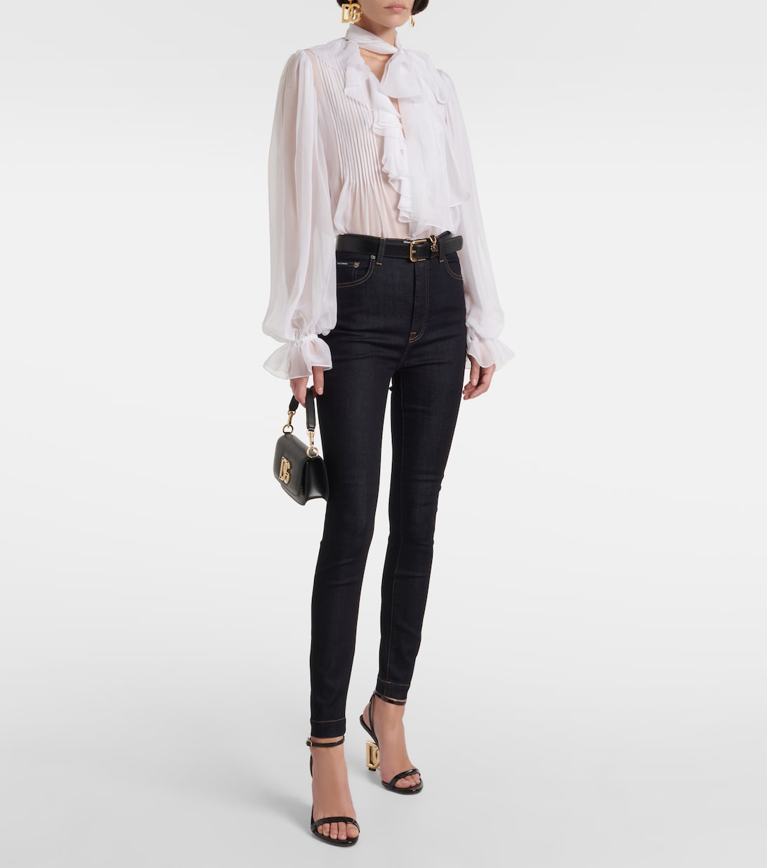High-rise skinny jeans | Dolce&Gabbana