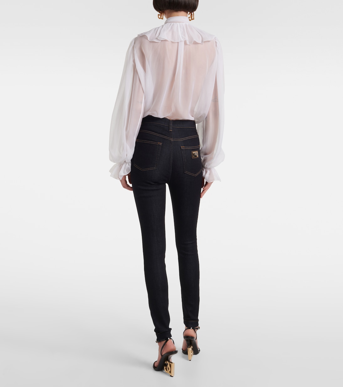 High-rise skinny jeans | Dolce&Gabbana
