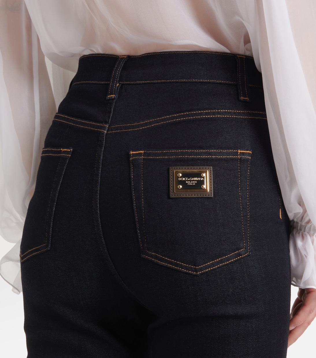 High-rise skinny jeans | Dolce&Gabbana
