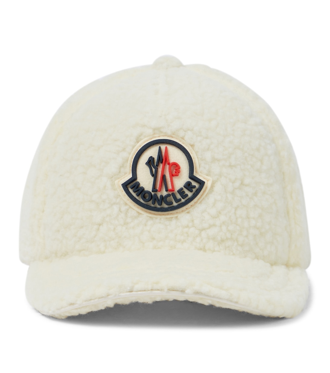 Faux shearling baseball cap | Moncler Enfant