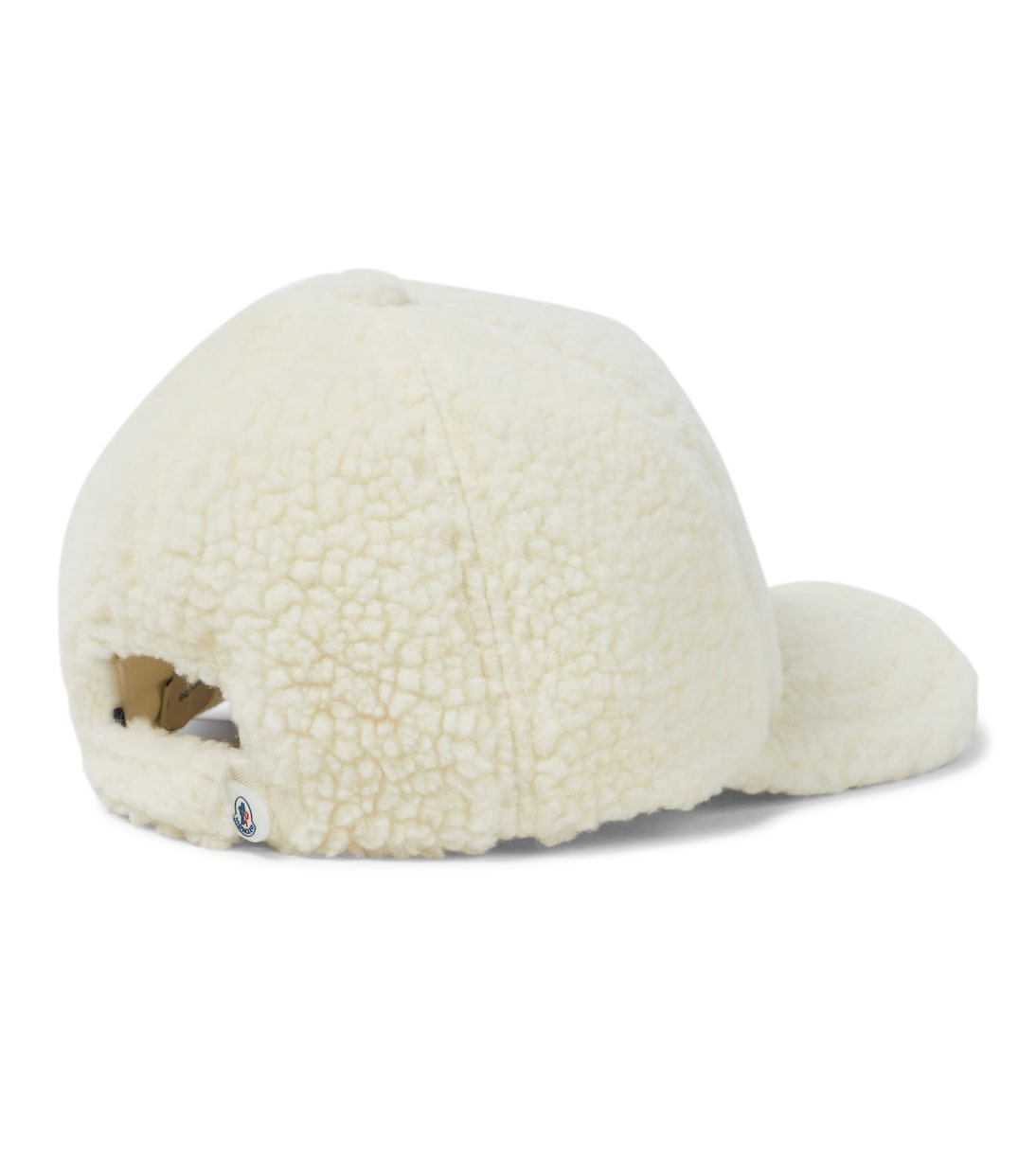 Faux shearling baseball cap | Moncler Enfant