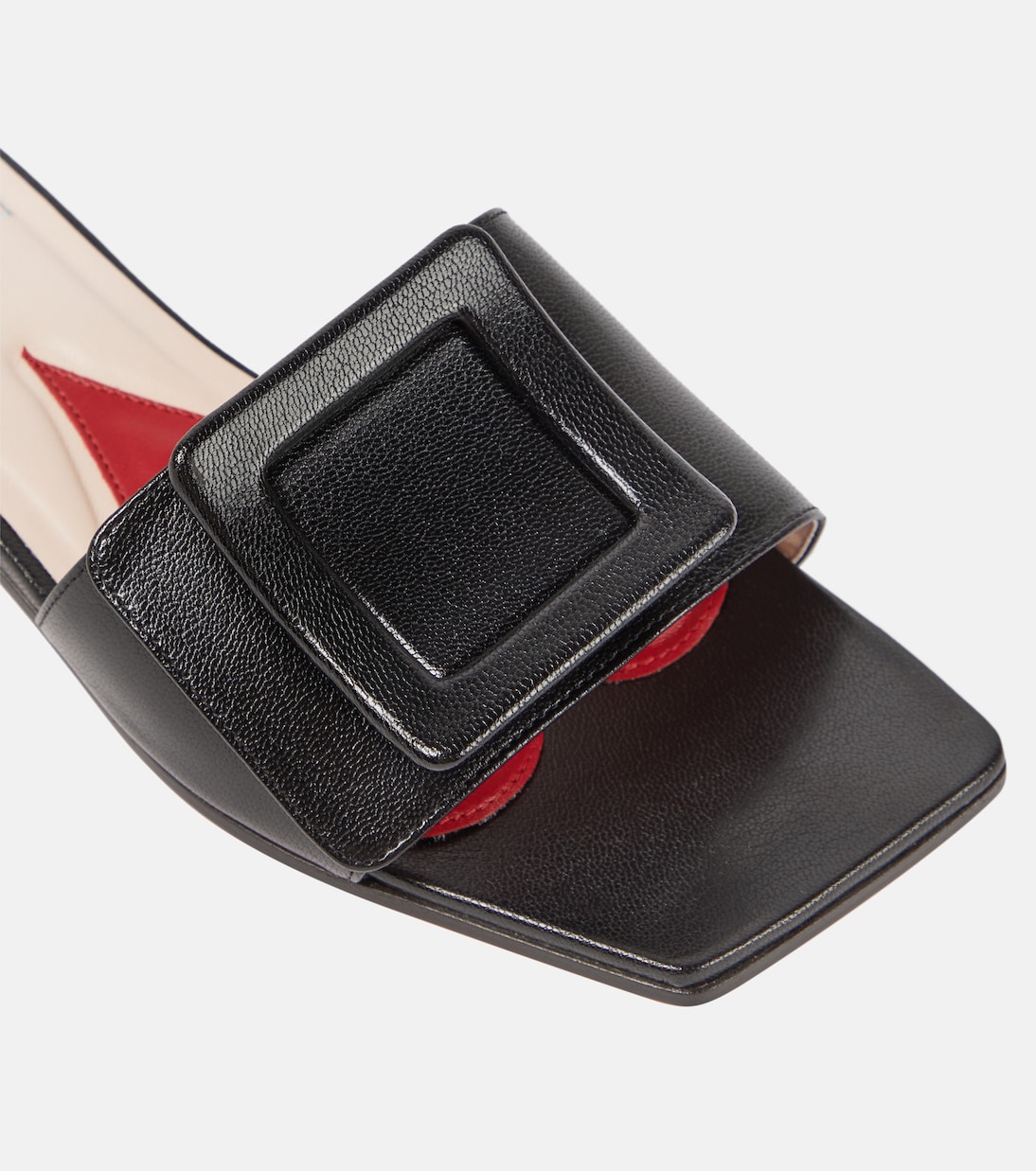 Pantoletten aus Leder | Roger Vivier