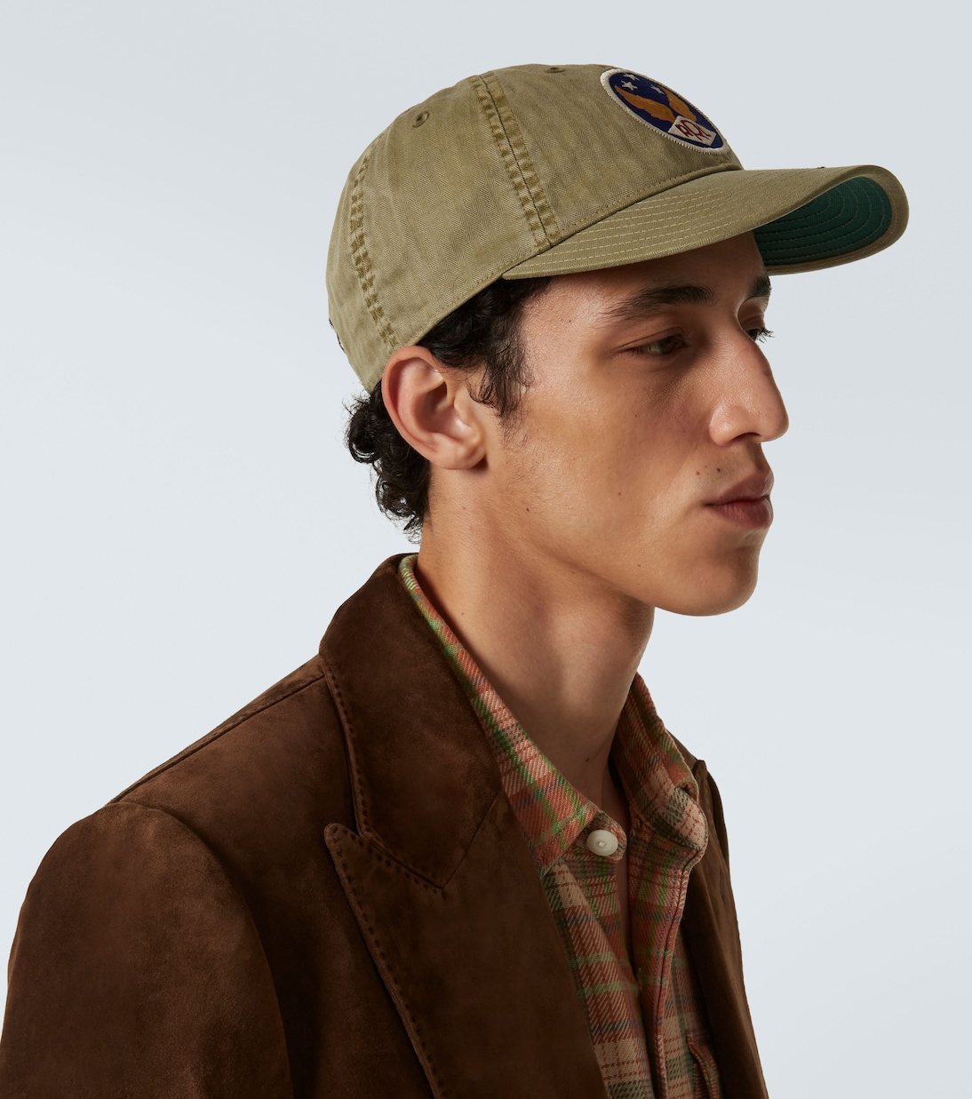 Gorra de algodón con bordado | RRL