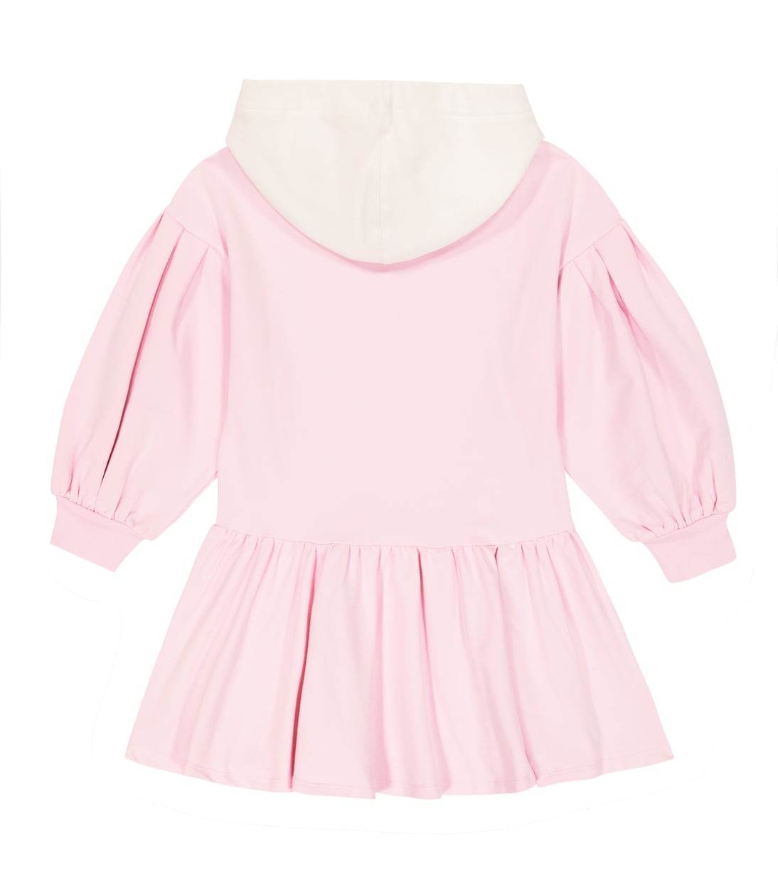 Robe à capuche en coton mélangé | Monnalisa