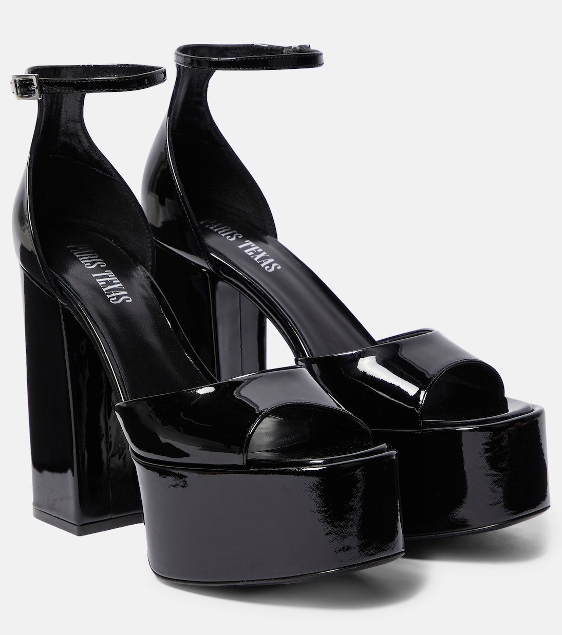 Tatiana patent leather platform sandals | Paris Texas