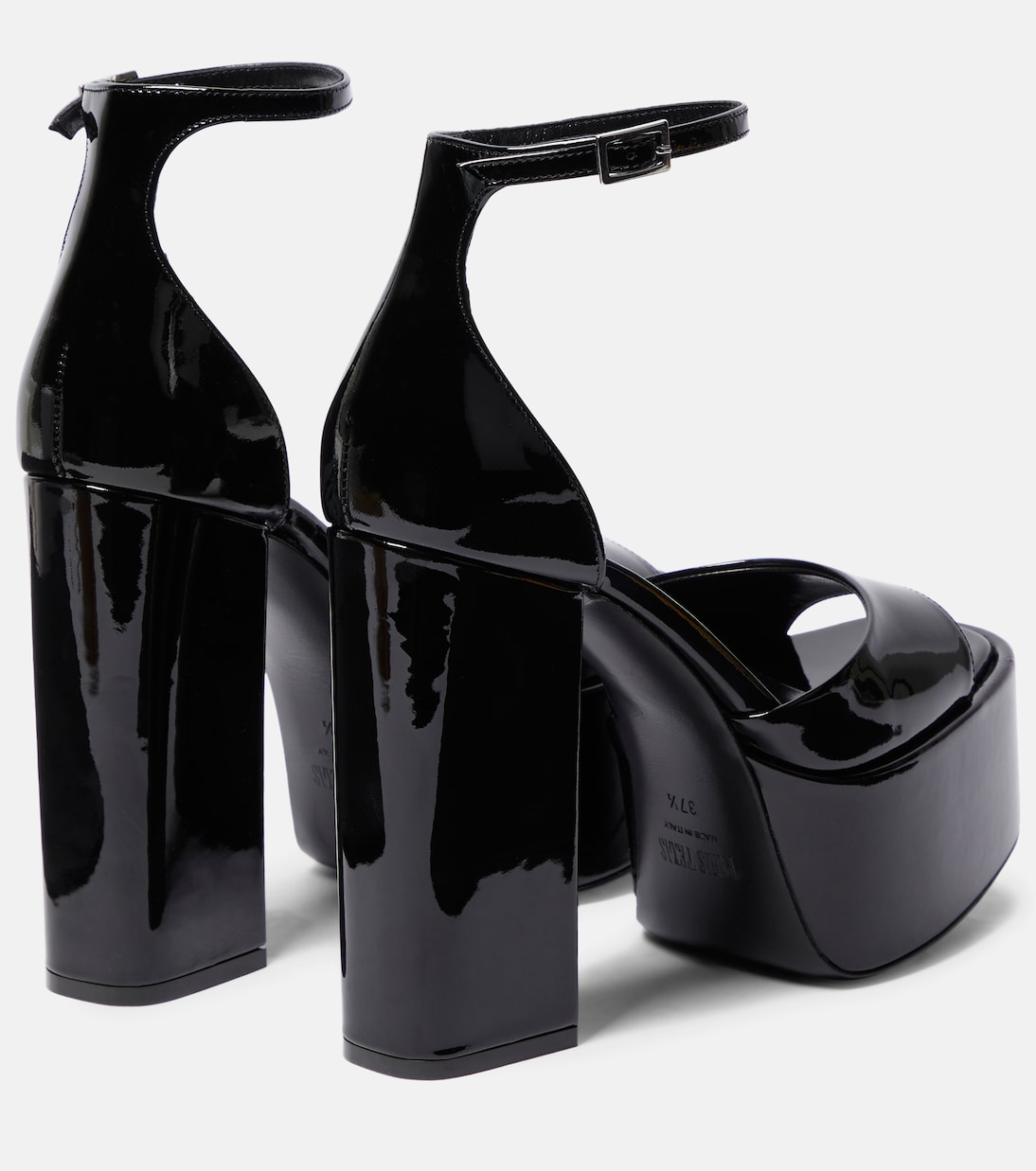 Tatiana patent leather platform sandals | Paris Texas