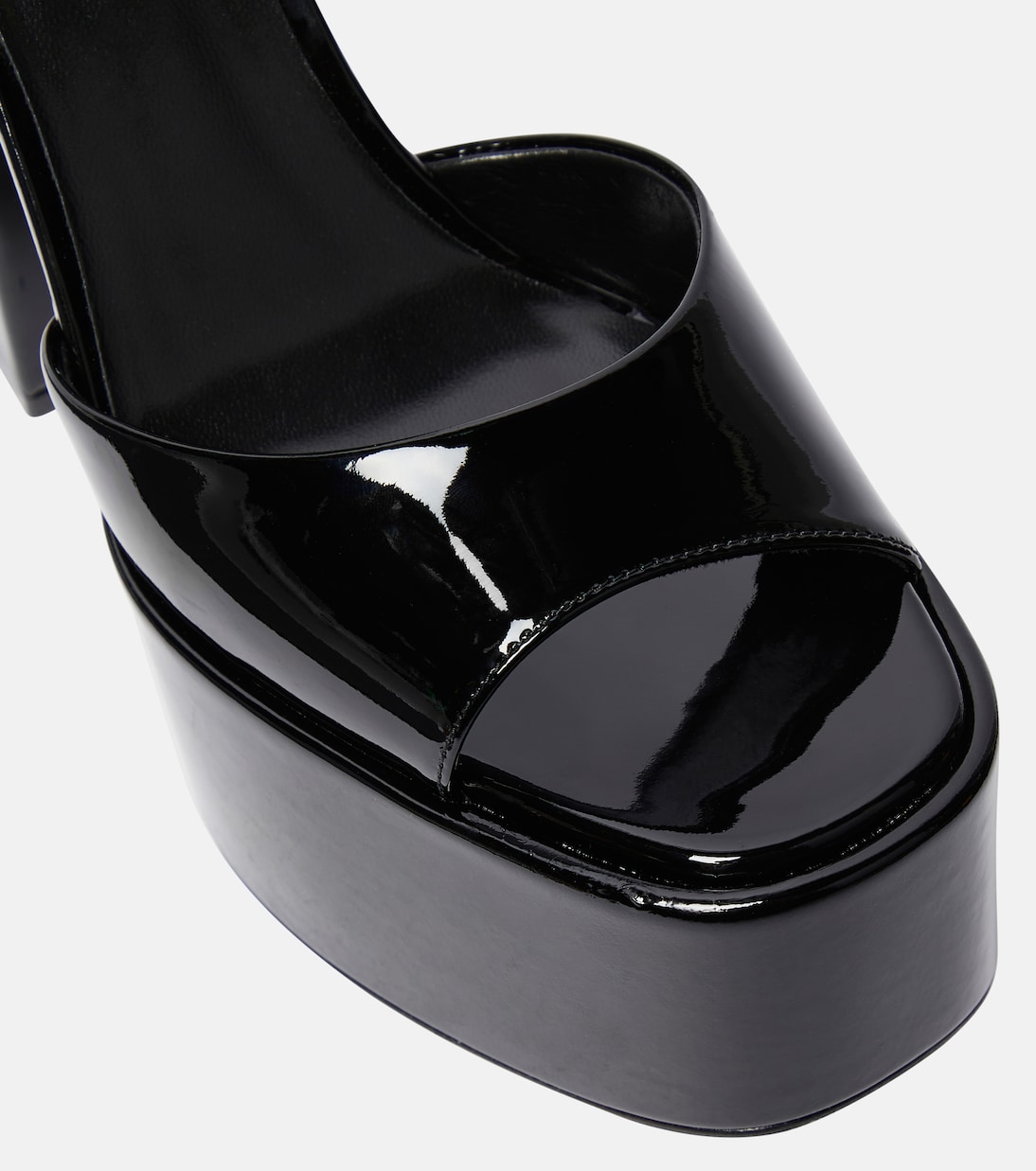 Tatiana patent leather platform sandals | Paris Texas
