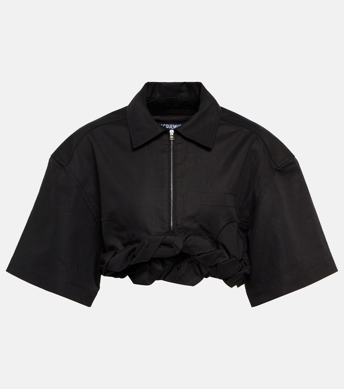 La chemise Silpa cotton and linen top | Jacquemus