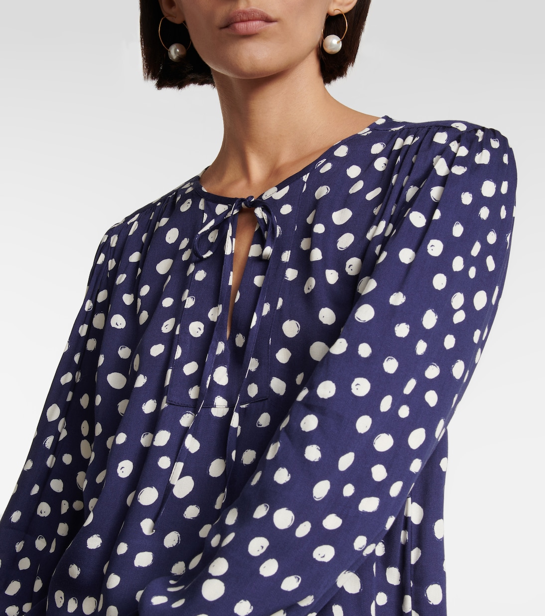 Top Marlow aus Satin | Velvet
