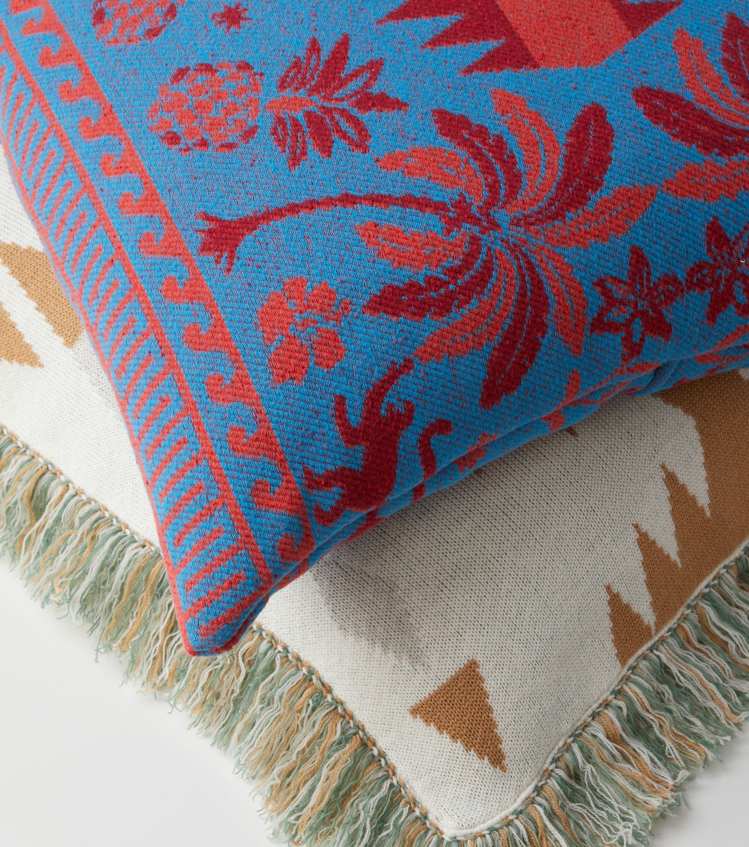 Explosion of Nature Summer foulard cushion | Alanui