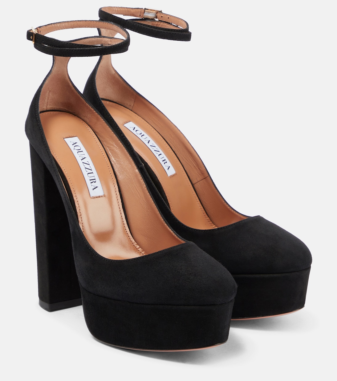Blake suede platform pumps | Aquazzura