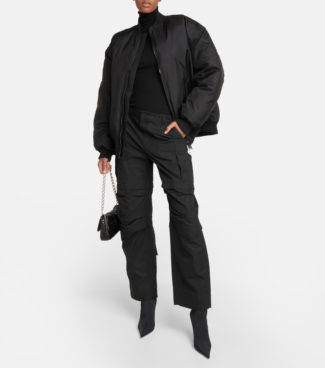 Reversible down bomber jacket | Wardrobe.NYC
