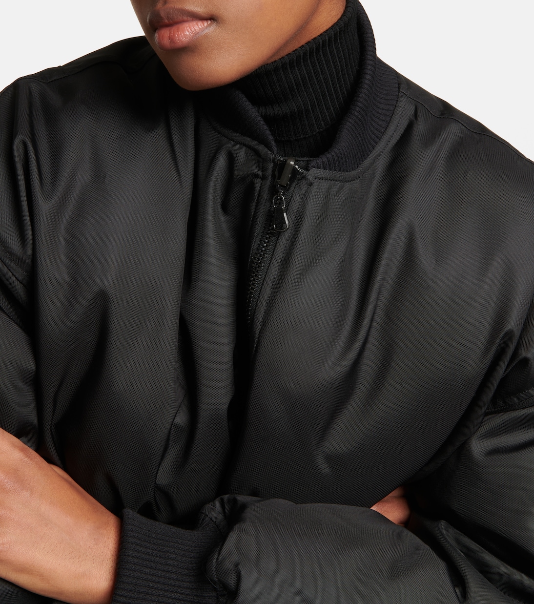 Reversible down bomber jacket | Wardrobe.NYC