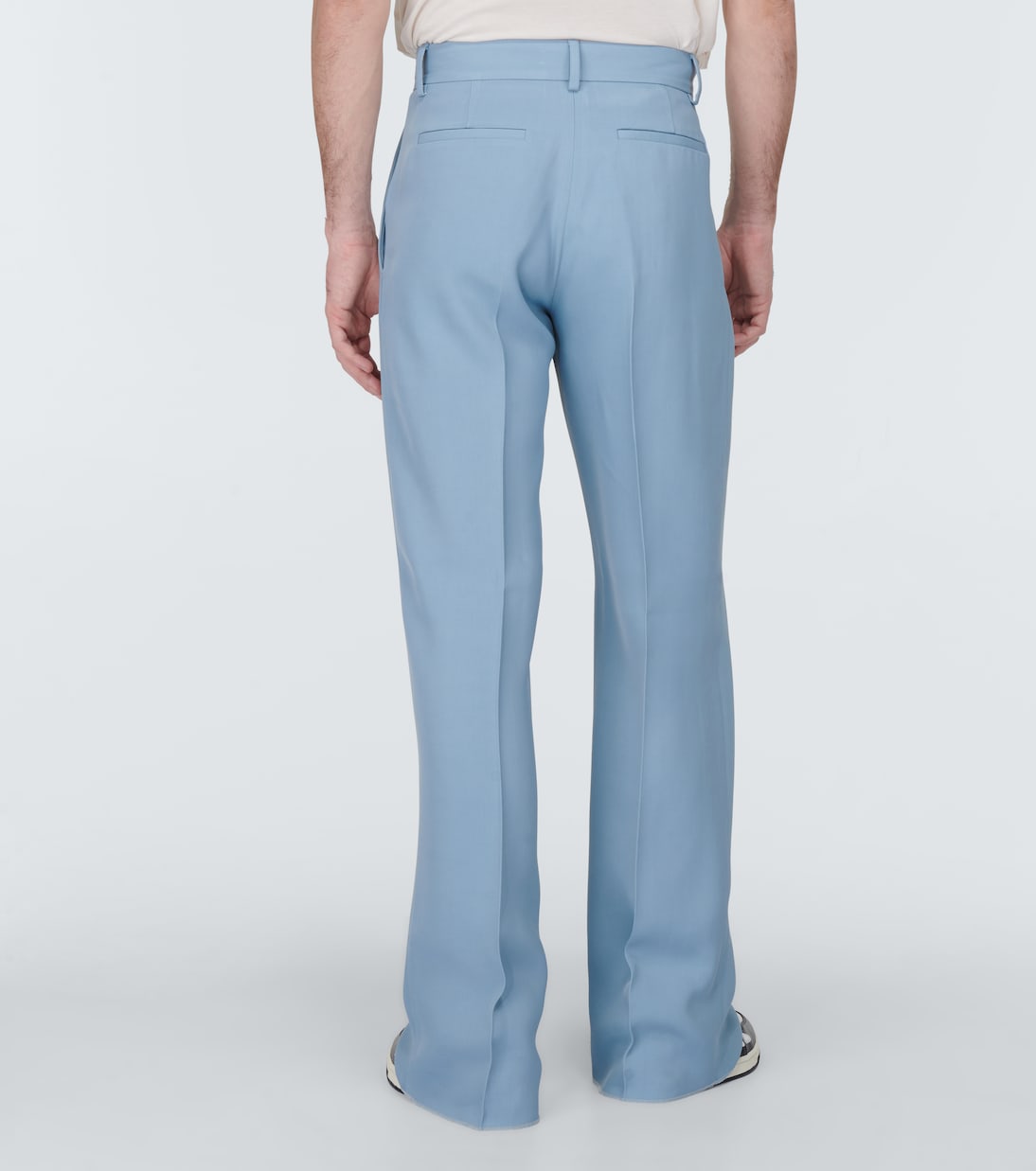 Weite Hose aus Twill | Amiri