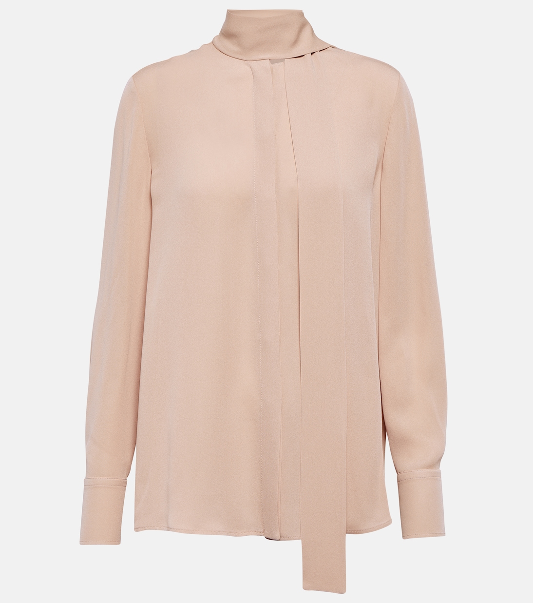 Blusa con lavallière in seta | Valentino