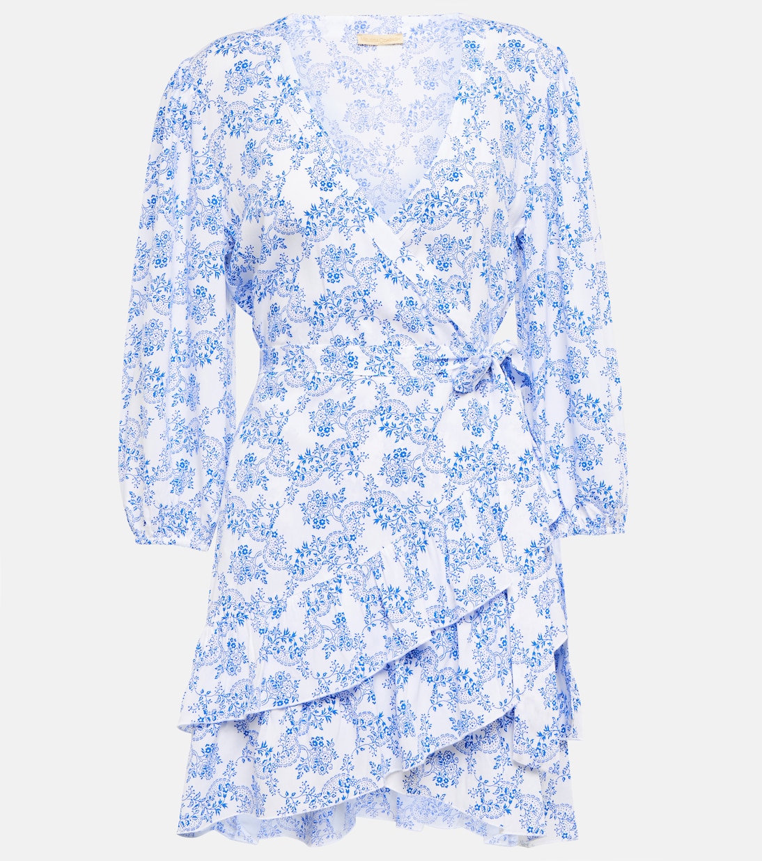 Legacy floral wrap minidress | Melissa Odabash