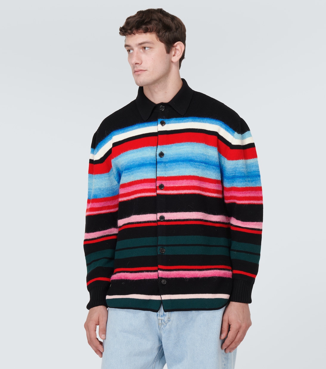 Striped wool-blend cardigan | Missoni