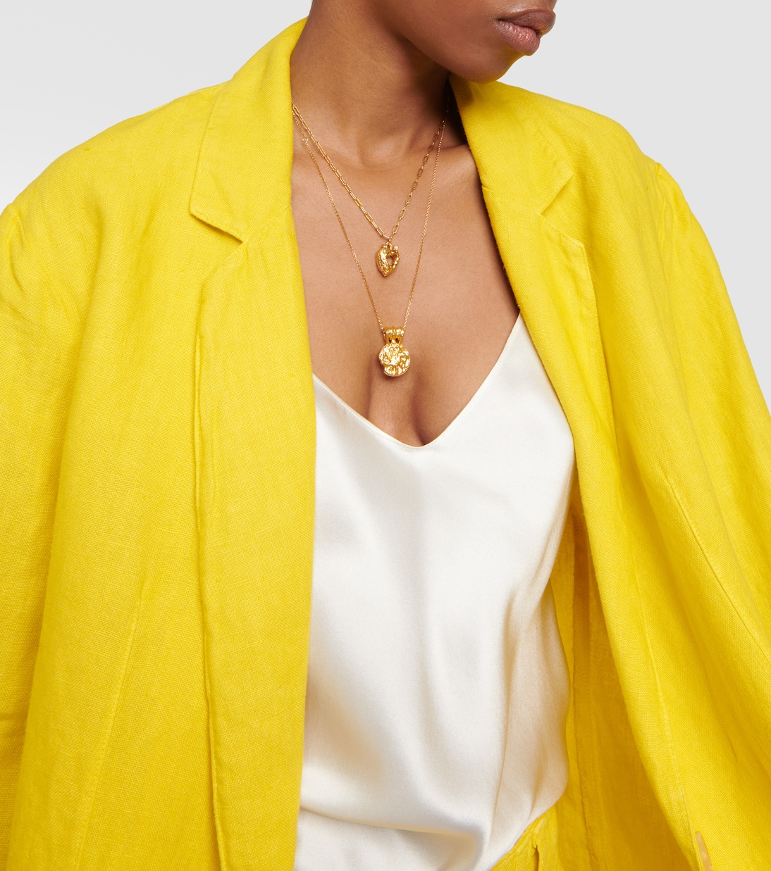 Blazer Cassie in lino | Velvet