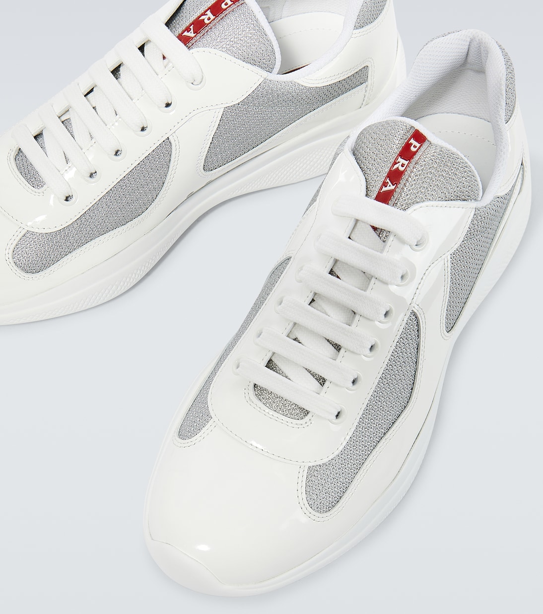 Baskets America's Cup en cuir | Prada