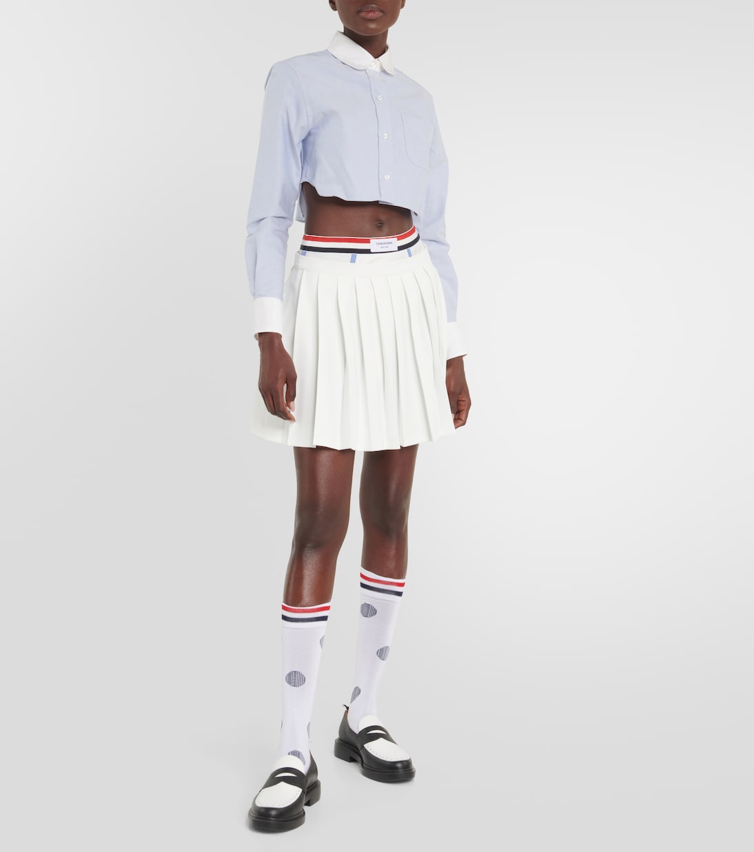 Calzini in misto cotone a pois | Thom Browne