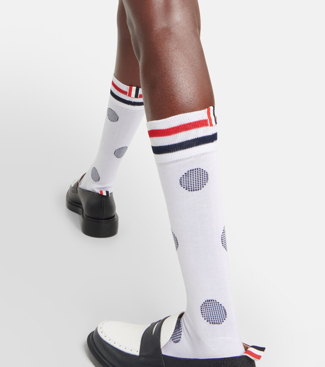 Calzini in misto cotone a pois | Thom Browne