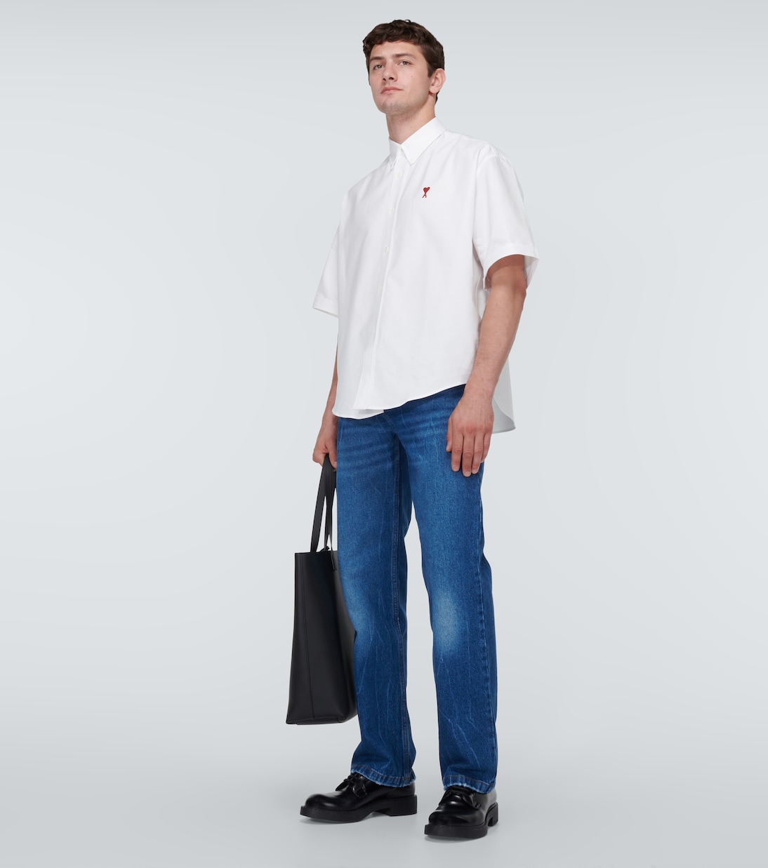 Camicia Ami De Cœur in popeline di cotone | Ami Paris