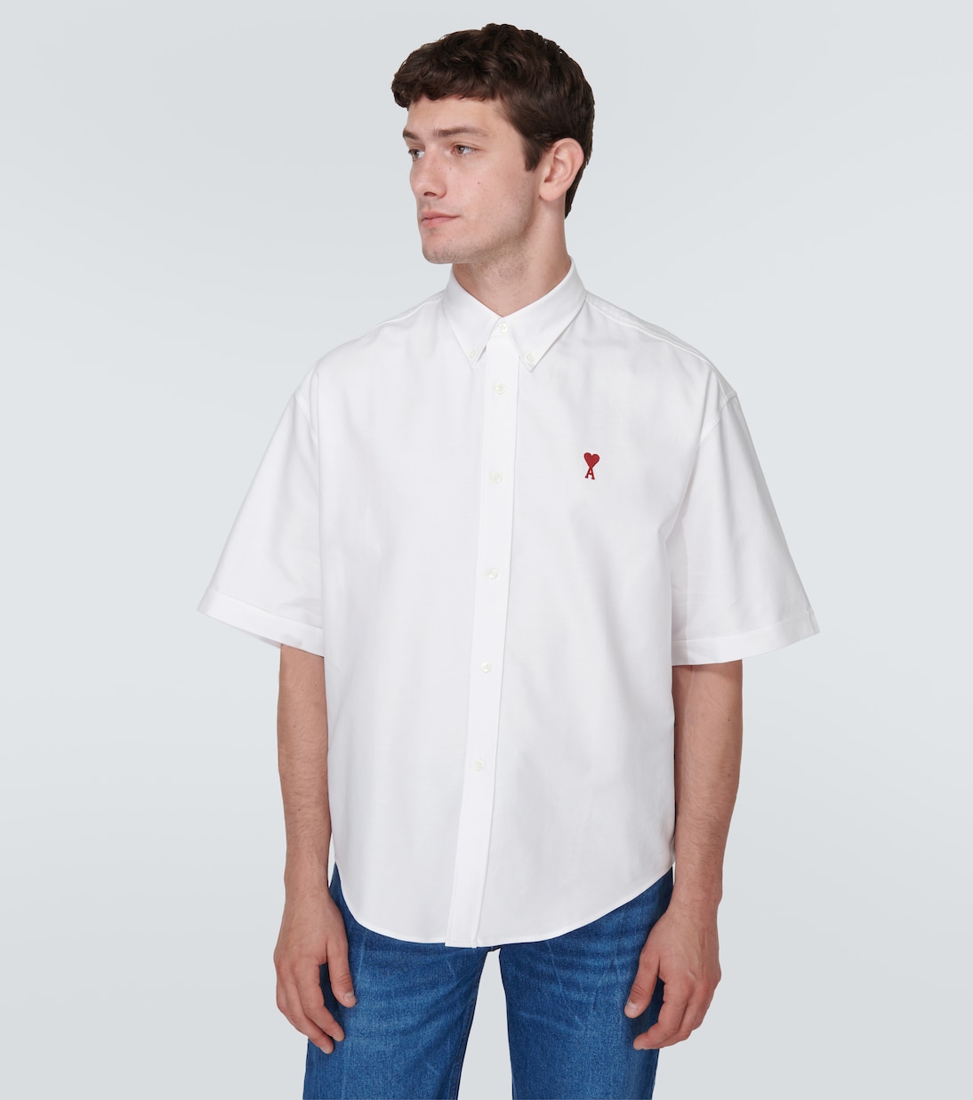 Camicia Ami De Cœur in popeline di cotone | Ami Paris