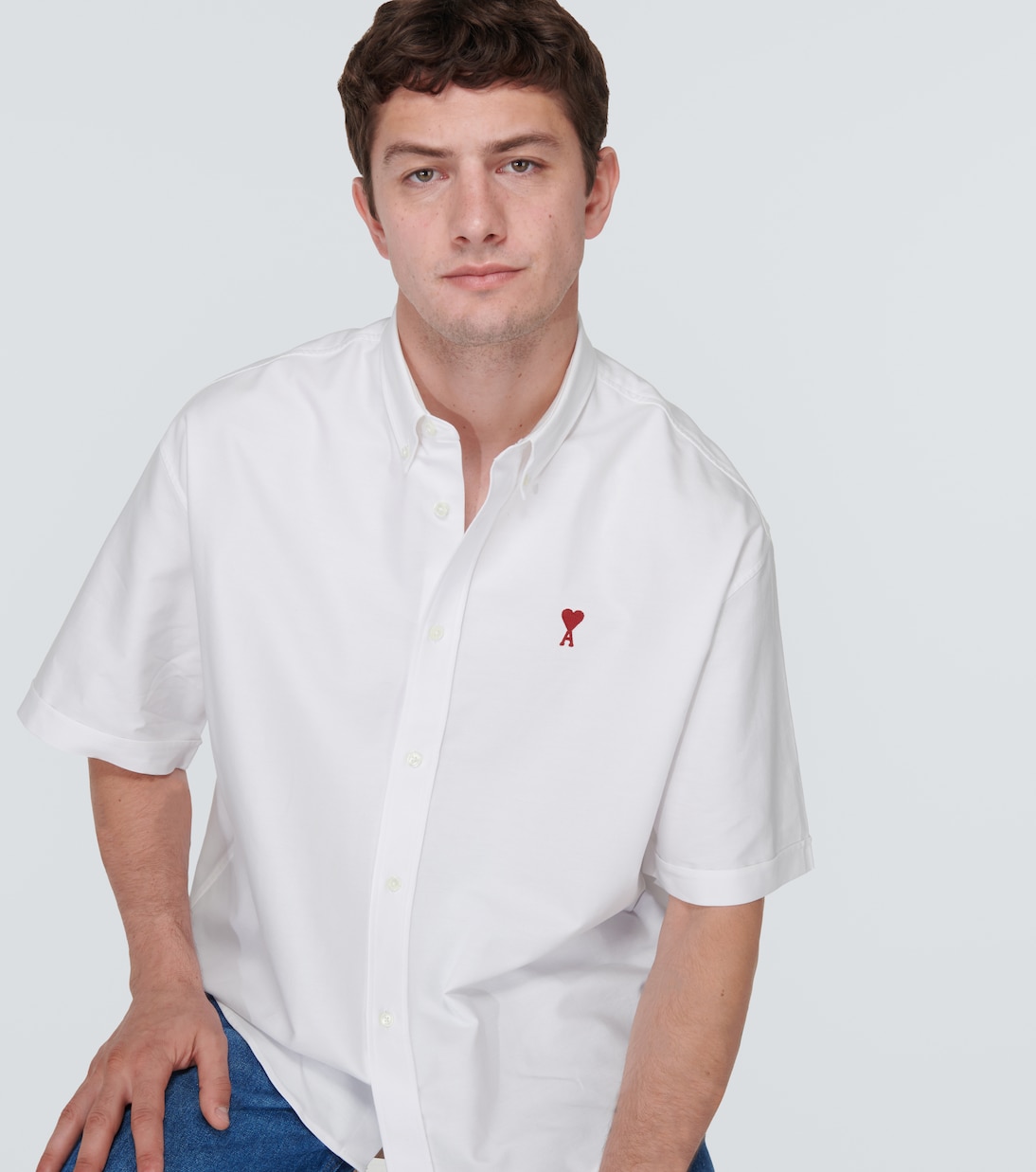 Camicia Ami De Cœur in popeline di cotone | Ami Paris