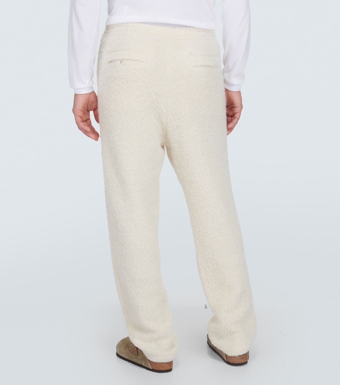 Pantaloni regular in misto lana e alpaca | Auralee