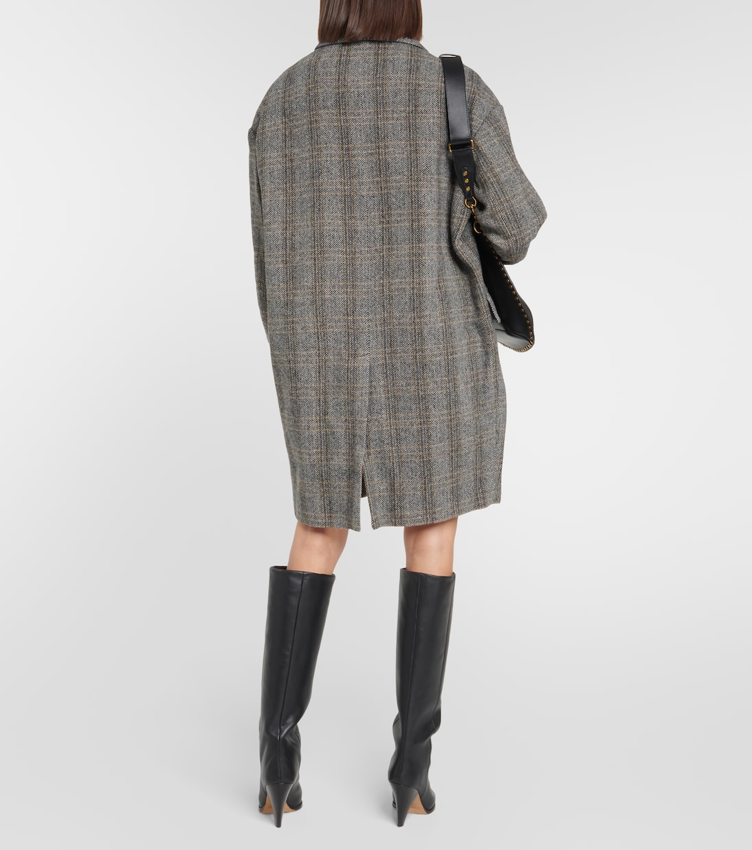 Limiza herringbone oversized wool coat | Marant Etoile