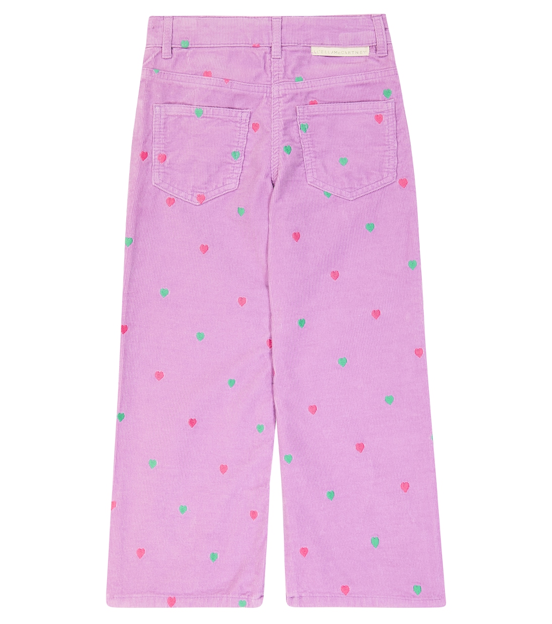 Pantaloni in velluto di cotone a coste | Stella McCartney Kids