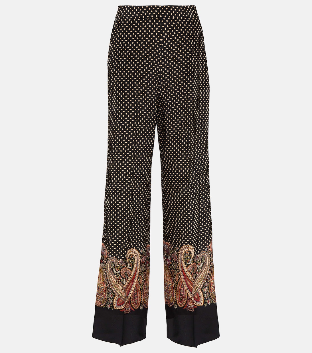 Weite Hose aus Seide | Etro