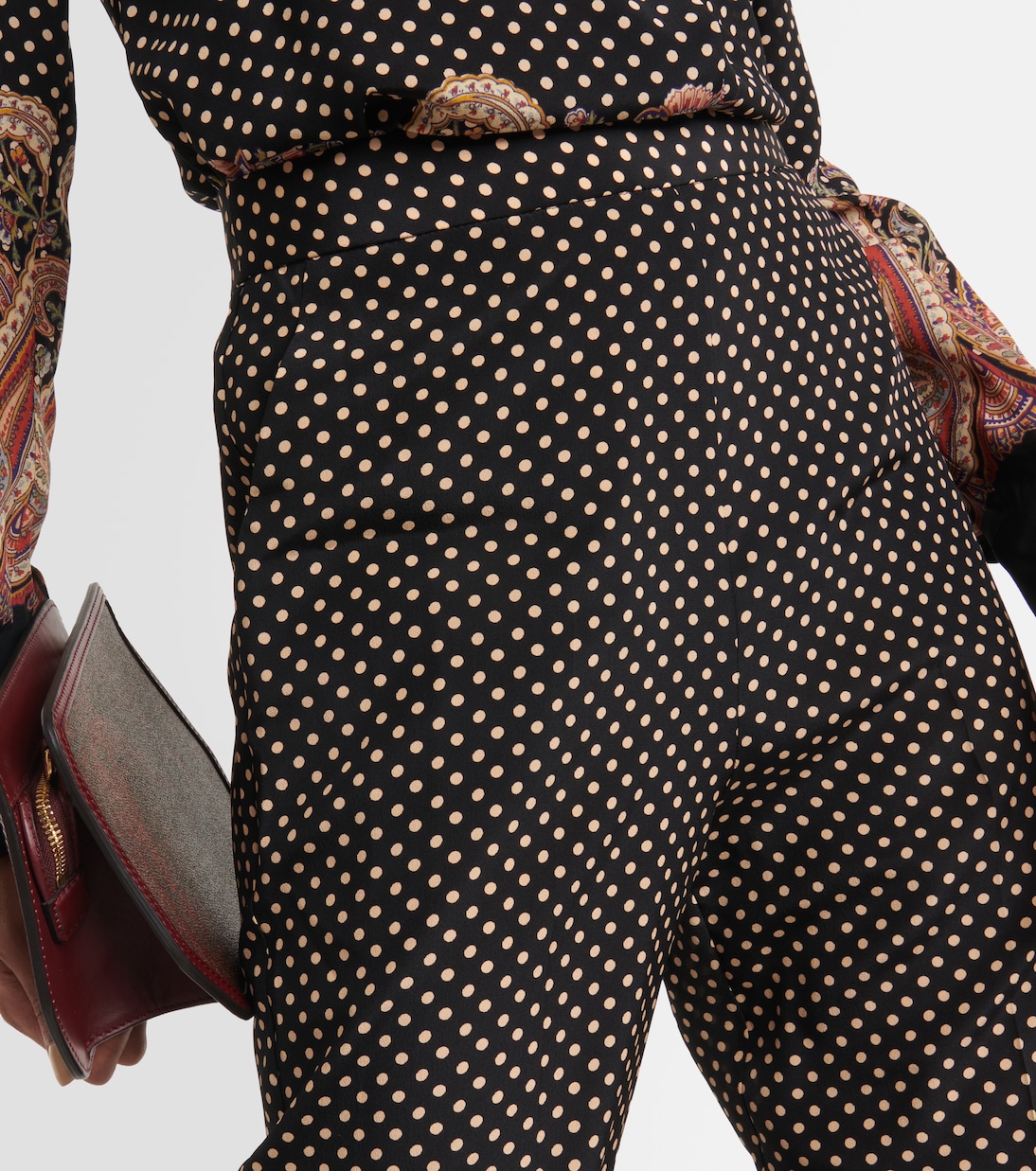 Weite Hose aus Seide | Etro