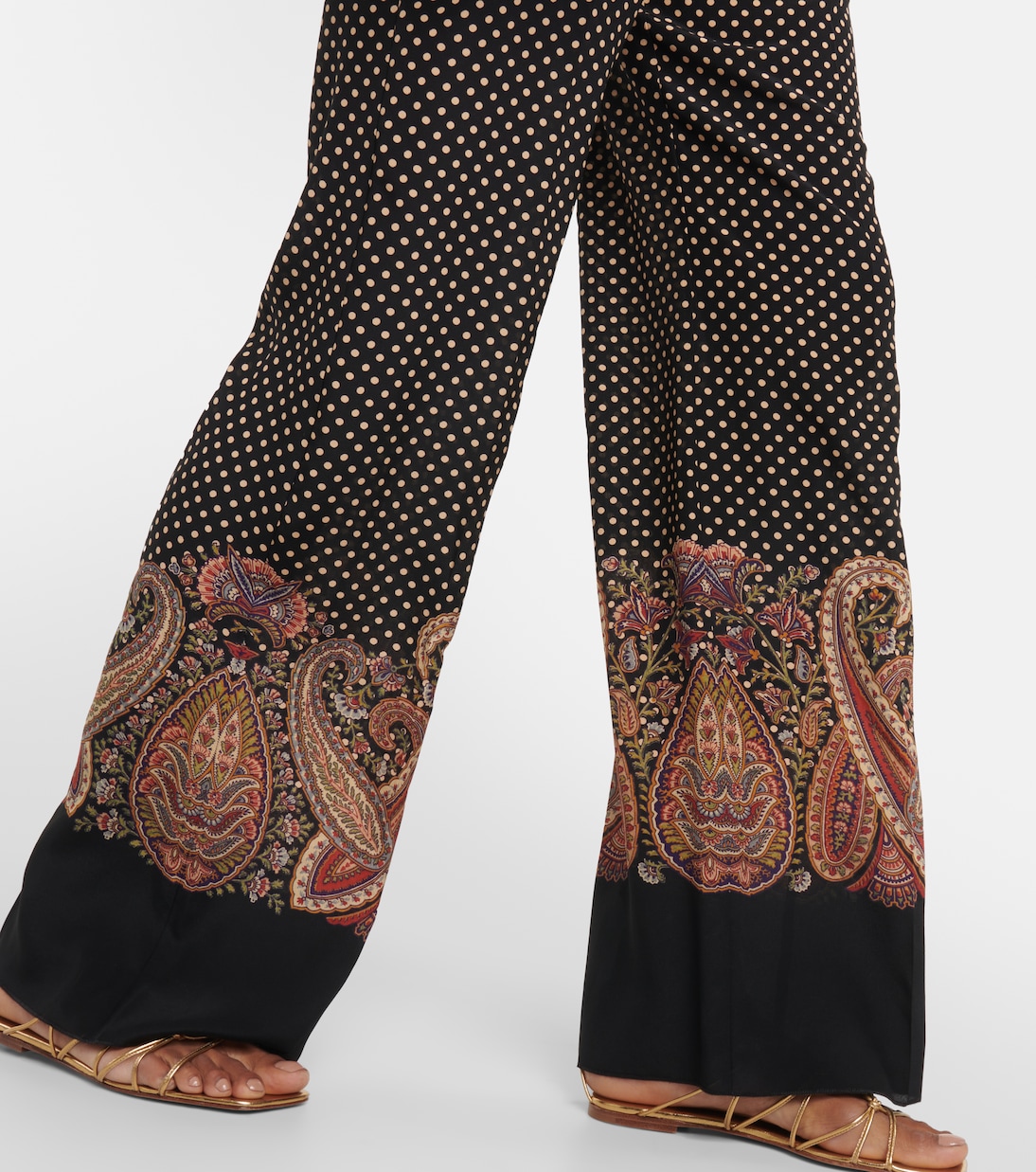 Weite Hose aus Seide | Etro