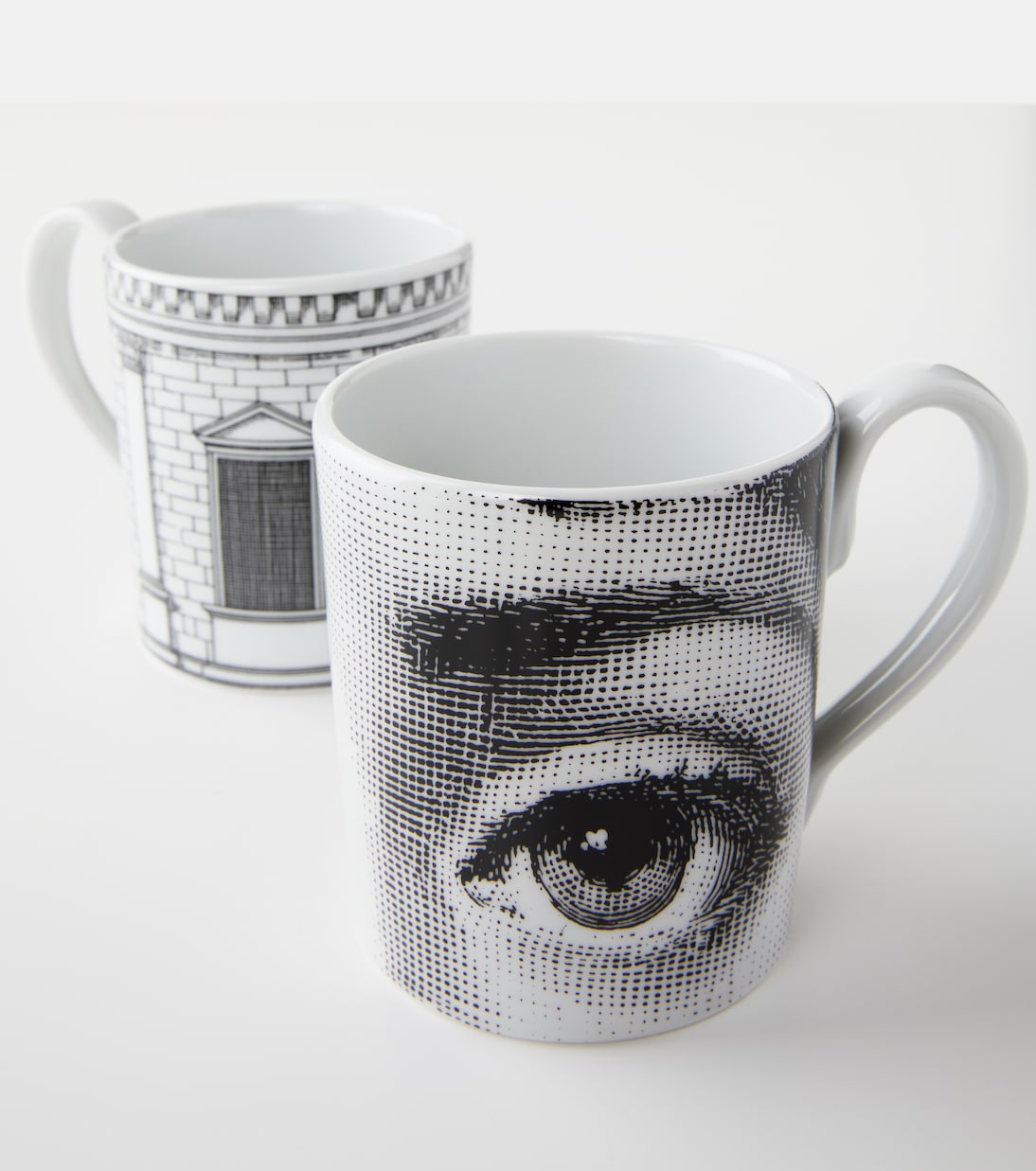 Occhi porcelain mug | Fornasetti