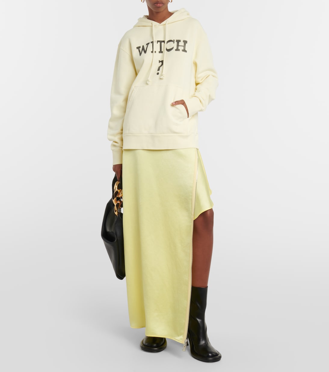 x Michael Clark - Felpa in jersey di cotone con cappuccio | JW Anderson