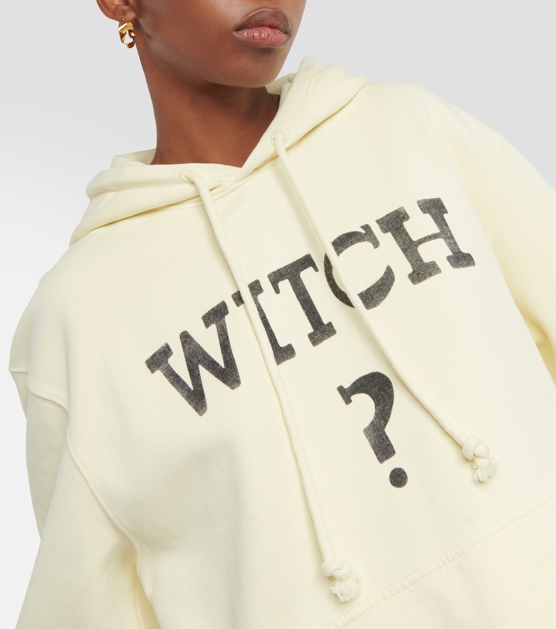 x Michael Clark - Felpa in jersey di cotone con cappuccio | JW Anderson